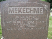 McKechnie Map1 Row1 Plot190 N